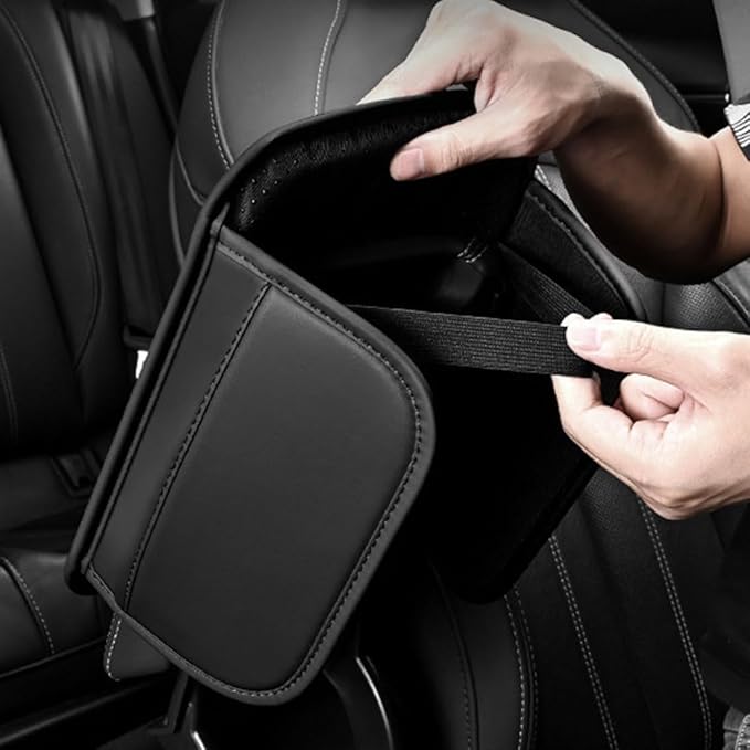 Arm Rest Pad Car for VW Routan 2008-2013, Car Center Console Cover Car Armrest Cushion Armrest Box Pad Car Accessories,Black