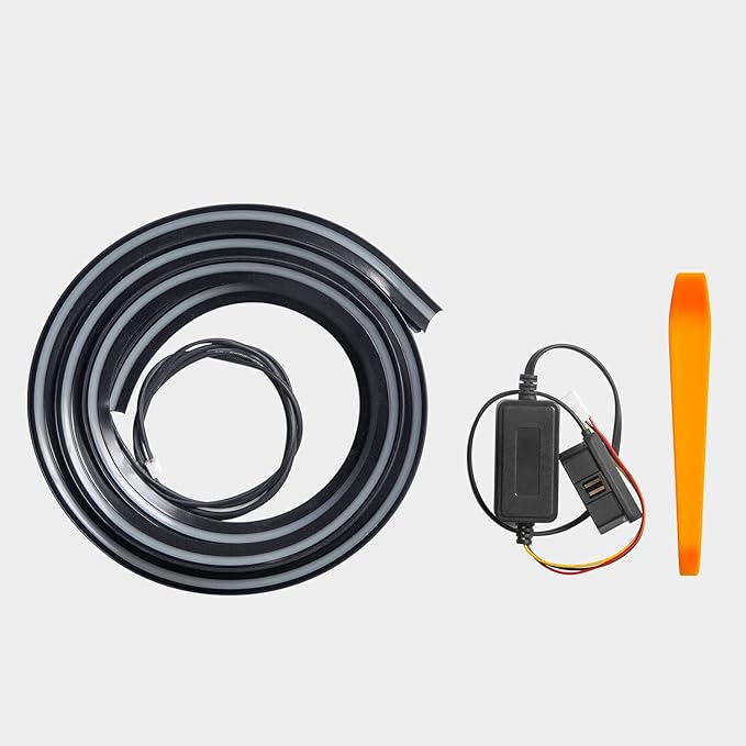 JYCDC Dashboard Ambient Light Strip with OBD Plug-in, RGB Interior Car LED Light Bar, App Control Music Sync, Compatible with BMW 1, 2, 3, 4, 5, 6 Series, X3, X4, X5, X6 & More Interior Accessories