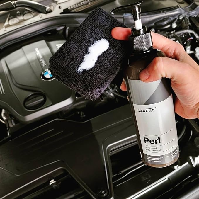 CARPRO PERL Coat Plastic & Rubber Protectant 500mL - [Plastic, Engine, Rubber, Leather] - (16.9oz)