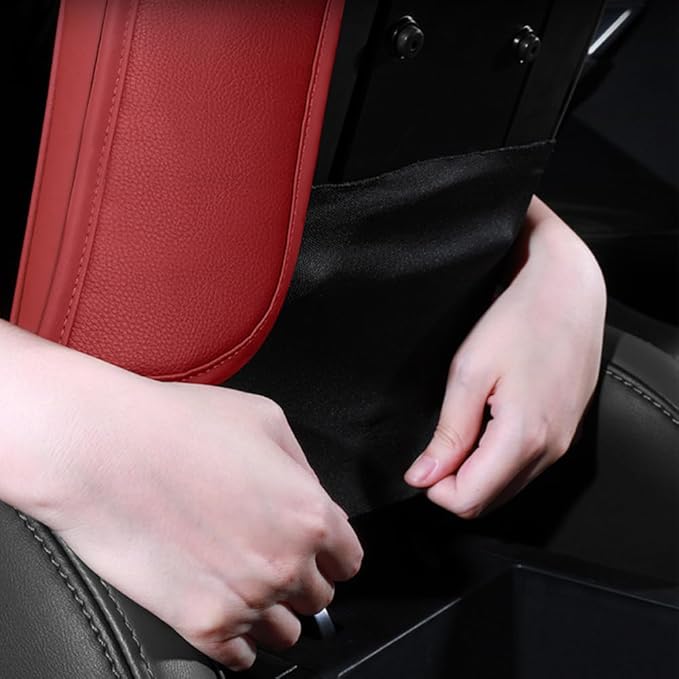 Universal Car Armrest Pad for Lexus RX|RX AL30 AL20 AL10 XU30 RX 450 350 200 270 Leather Armrest Box Center Console Cover Pad Waterproof Arm Rest Protector Decor Accessories,Black01