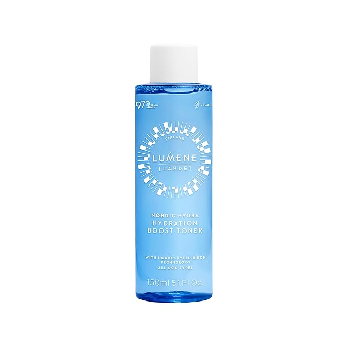 Nordic Hydra [LÄHDE] Hydration Boost Toner | Lightweight, Moisturizing Liquid Toner | Long Lasting Hydration for Dry, Dull Skin | Prepares Dehydrated Skin for Skincare | Vegan | 150ml