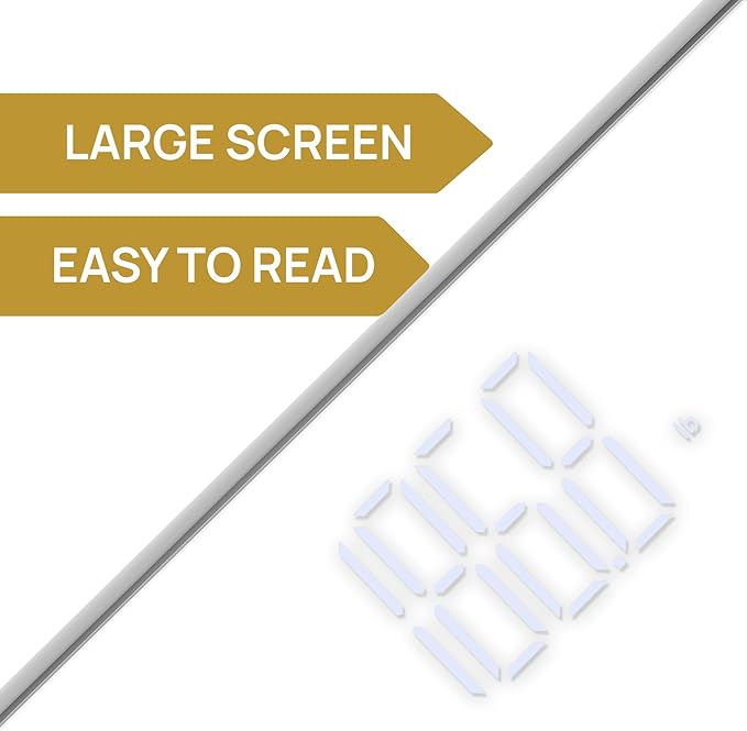 INEVIFIT Bathroom Scale, Highly Accurate Digital Bathroom Body Scale, Precisely Measures Weight up to 400 lbs