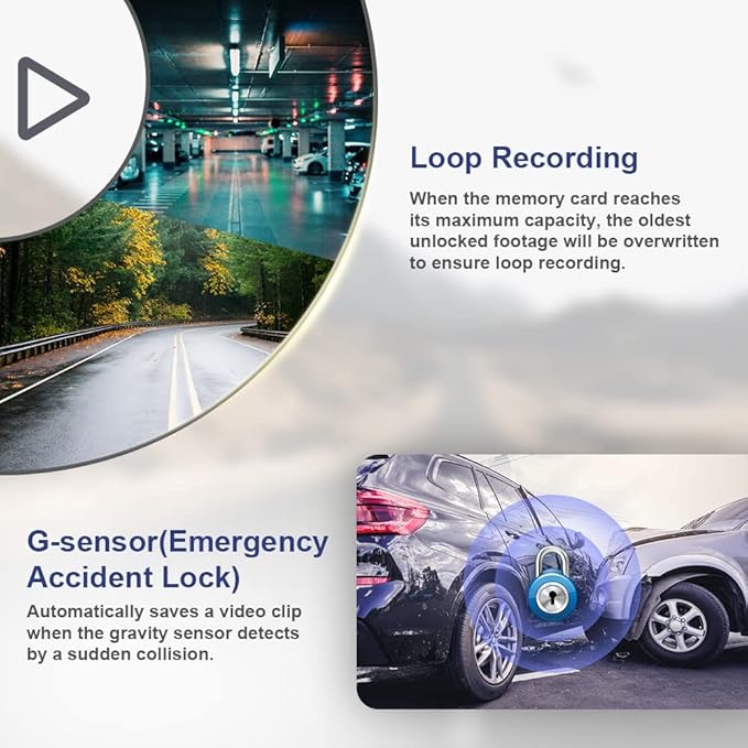 Fitcamx 4K Dash Cam Suitable for BMW 3 4 Series 330i 330e M340i 430i M440i M3 M4 2020-2024 (Model C), OEM Style, 2160P UHD Video, Loop Recording, Built-in WiFi & APP, G-Sensor, Easy to Use, 64GB Card