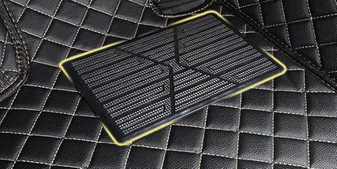 Custom Floor Mats for Cars fit 95% Sedan SUV Sports Car Full Coverage All Weather Men Women Pads Protection Non-Slip Leather Floor Liners (Green)
