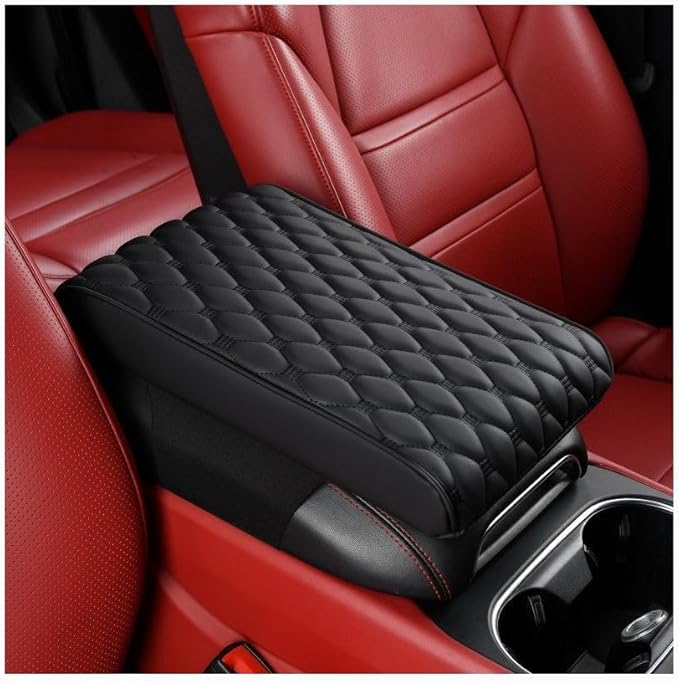 Auto Armrest Cushion Pads for Acura RDX(2015-2018) Accessories Car Centre Console Armrest Pad Durable Material and Easy to Clean-is Waterproof and Anti-Scratch