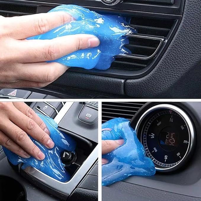 Car Cleaning Gel Compatible with Mercedes CLK W209, 200g Detailing Putty for Auto Vents, Dashboard, Cup Holders - Reusable Multifunctional Dust Remover,200g*1