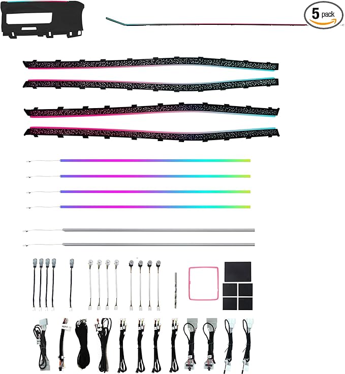 LED Interior Ambient Lighting Kit for Honda Accord 2023-2025 11th Gen Custom Fit Car Atmosphere Light (Starry Sky)