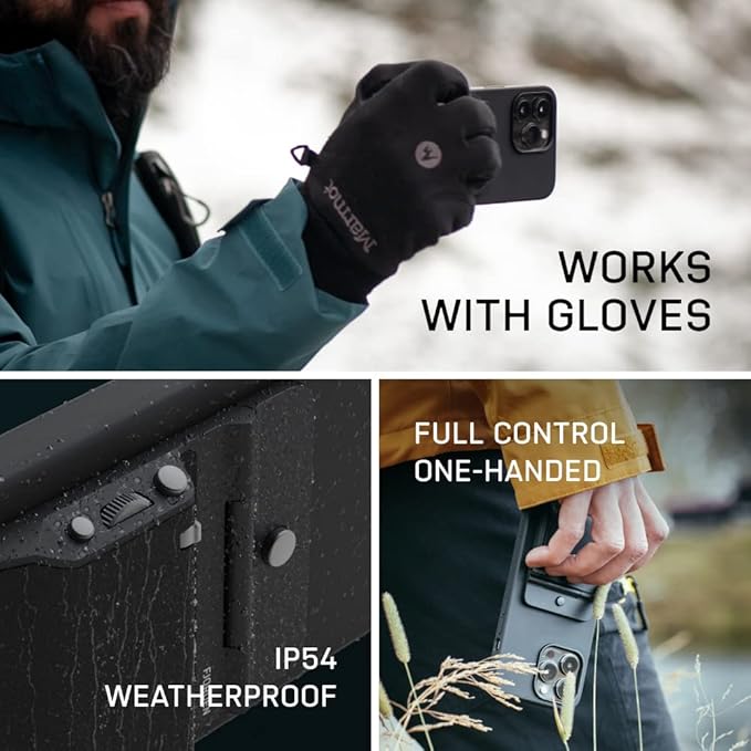 FJORDEN Pro Bundle for iPhone 14 Pro Max - Includes Fjorden Camera Grip, MagSafe iPhone Case, Wrist Strap & Carry Case - Shoot Like A Pro with Your iPhone