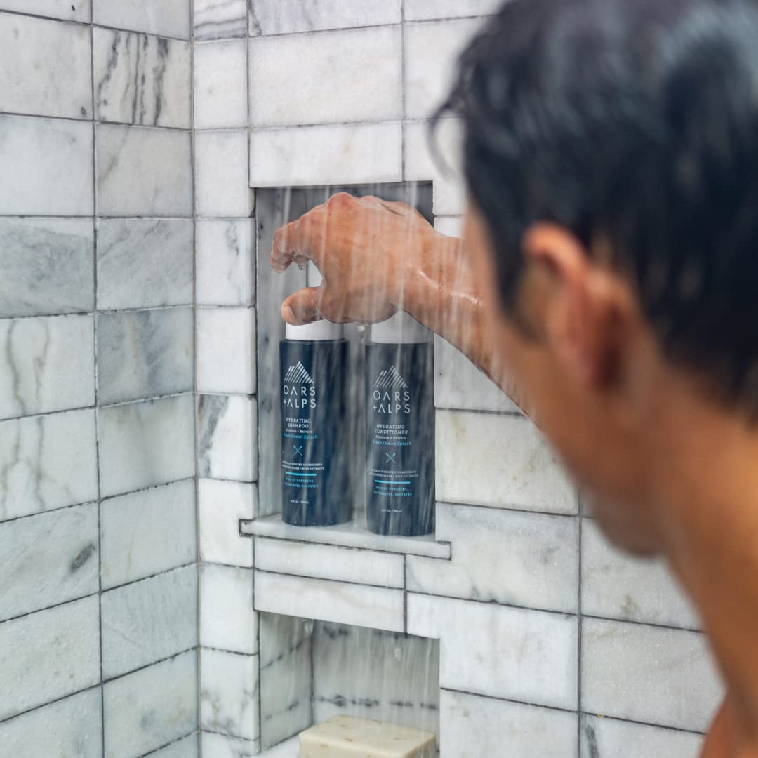 Oars + Alps Hydrating Conditioner for Men, Nourishing Formula with Clean Ingredients, Moisturizes & Softens Hair, 1 Pack, 13.5 Fl Oz