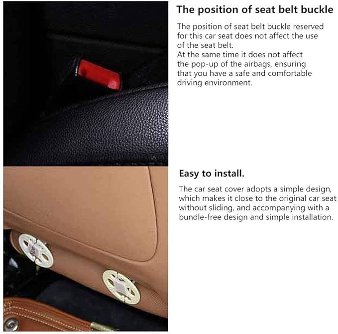 Suninbox Car Seat Cover,Linen Bottom Car Seat Covers,Universal Cloth Car Seat Cushion Cooling Breathable Ventilated Front Seat Only[Gray] Automotive, SUV, Truck, and Van