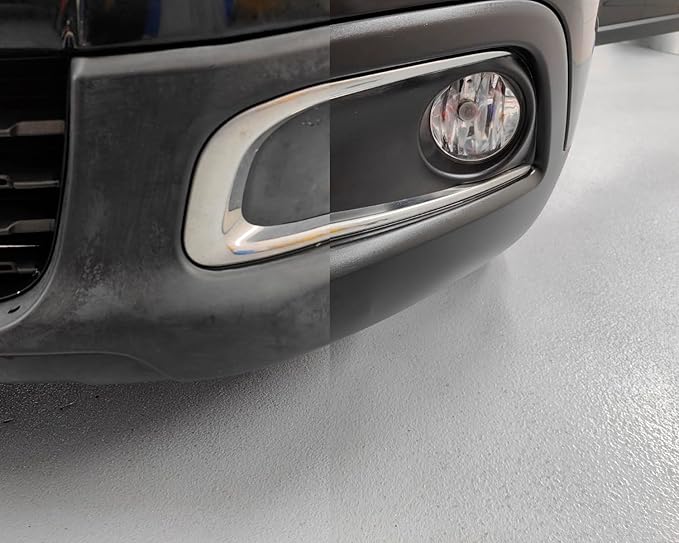 Sisbrill Ybony Plastic Restorer for Cars – Renews Faded Plastic Trim, Protects Against UV & Dirt – 25 fl oz
