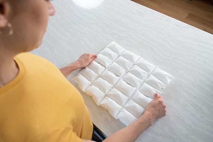 Nice Packs Reusable Dry Ice Packs for Coolers, Lunch Boxes, Frozen Food Shipping - Flexible and Long Lasting (15 Extra Large Sheets)