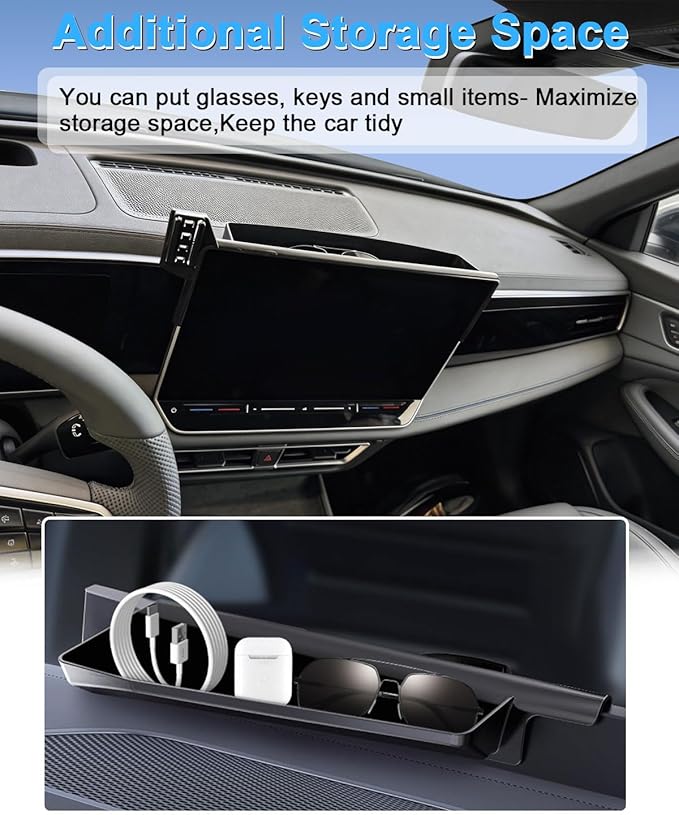 PZK Car Phone Mount for 2019-2025 2026 Toyota Corolla/Corolla Hatchback Hybrid LE/SE/Corolla Cross 2022-2025 2026 Accessories 8-inch Screen Compatible with Magsafe Car Phone Holder Not Affect Vent