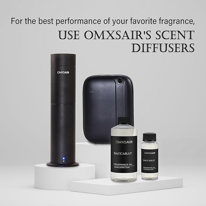 Baccarat Hotel Diffuser Oil Inspired by Baccarat NY hotel 4.1 Fl Oz(120ml) - Hotel Fragrance Diffuser Oil & Home Luxury Scents - Saffron, Cedar,Ambergris Essential Oils Blend for Aromatherapy Diffuser