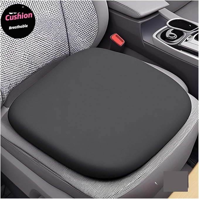 Memory Foam Car Seat Cushions with Lumbar Support - Cool and Breathable Comfort for Car and Office Seats(C,35x35cm)