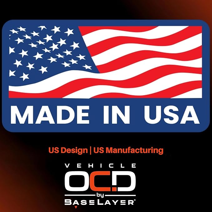 Vehicle OCD - Center Console Organizer for Toyota Highlander (2020-2026) - Made in USA - NOT for Grand Highlander - SLX175
