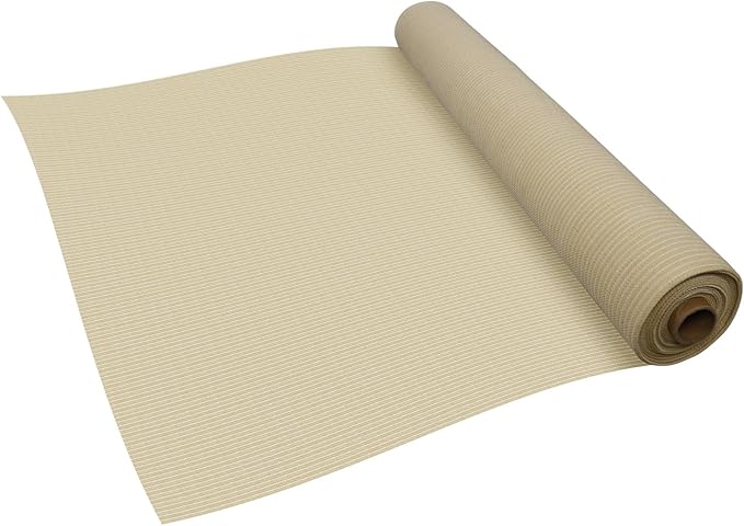TANG Sun Shade Fabric Roll 8'x53' Shade Cloth for Garden Beige HDPE Mesh Shading Pergola Cover Replacement Canopy, 95% Blockage Sunshades for Outdoor Patio Backyard Plant
