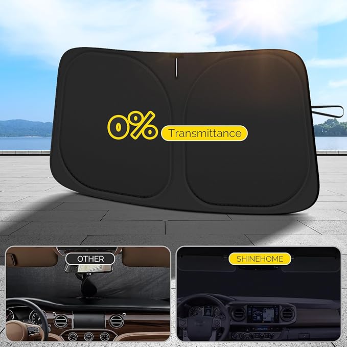 Car Windshield Sun Shade Compatible with 2016 2017 2018 2019 2020 2021 2022 Lexus RX350 RX350F Sport RX350L Accessories Foldable Front Window Sunshade Custom Windshield Cover Sun Visor