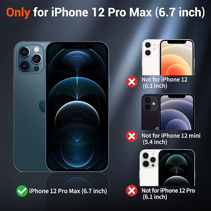 SUPFINE Magnetic for iPhone 12 Pro Max Case (Compatible with MagSafe) (Military Grade Drop Protection) Slim Translucent Matte Shockproof with Anti-Fingerprint Phone Case,Hot Pink