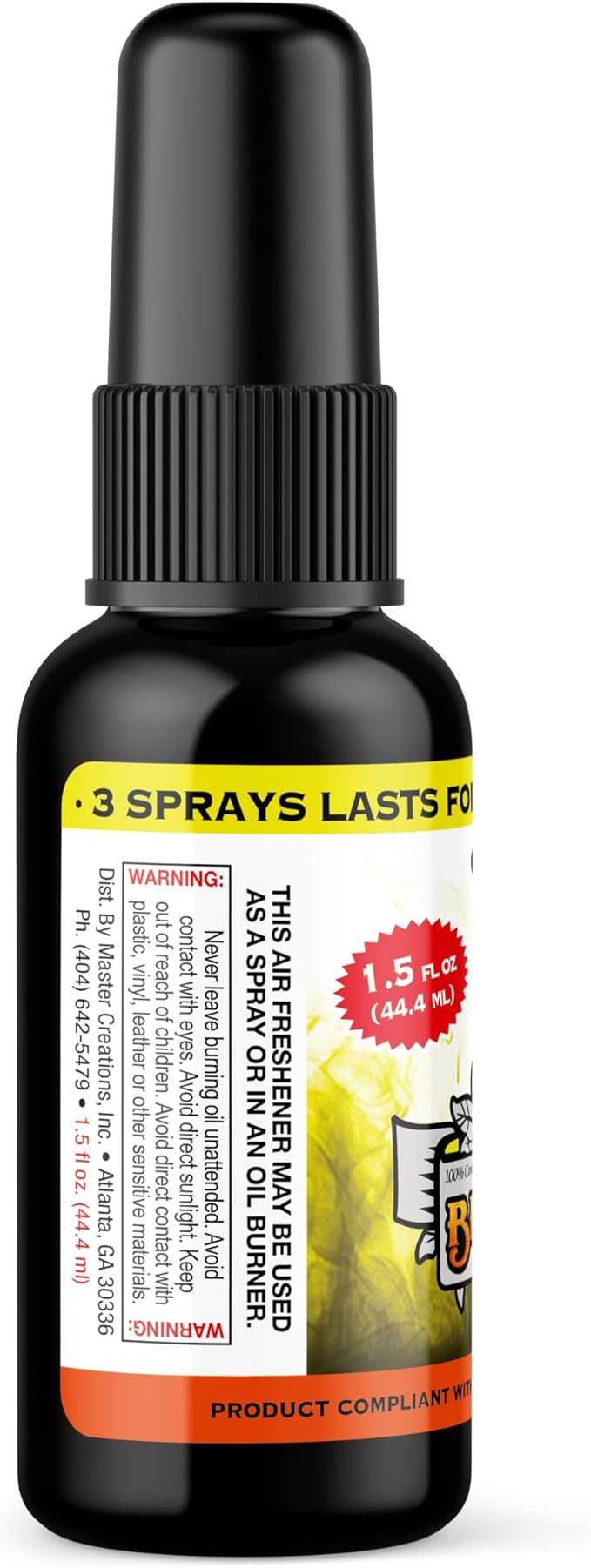 BluntPower (Clean Smell, 1 Pack) Concentrated Odor Eliminator & Diffuser Oil - Room Deodorizer, Odor Eliminator, Air Freshener - Premium Oil Based Air Freshener
