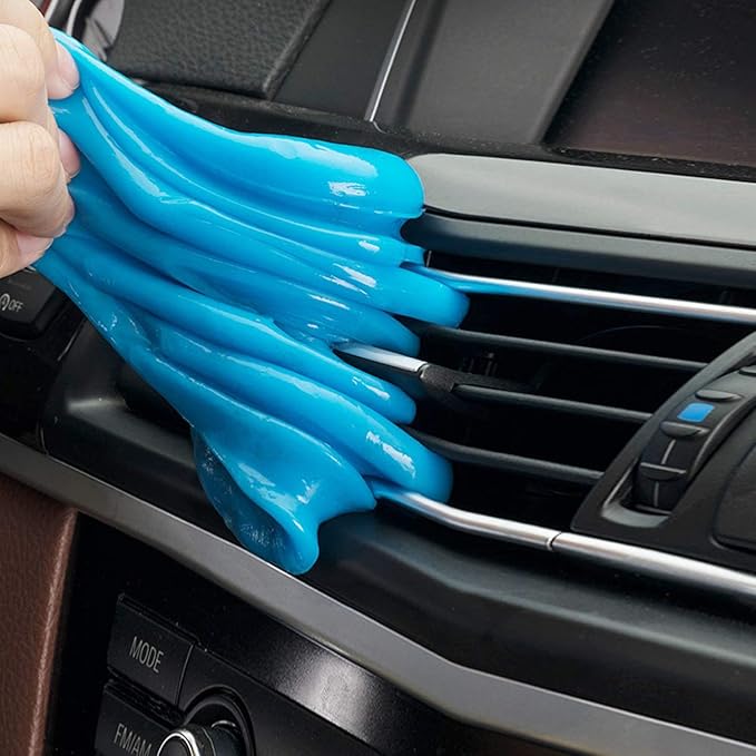 Car Cleaning Gel for Mazda CX-3 2015 2016 2017 2018 2019 2020 2021, 200g × 2 Pack Car Interior Cleaner Slime, Auto Detailing Tools, Auto Dust Car Crevice Cleaner