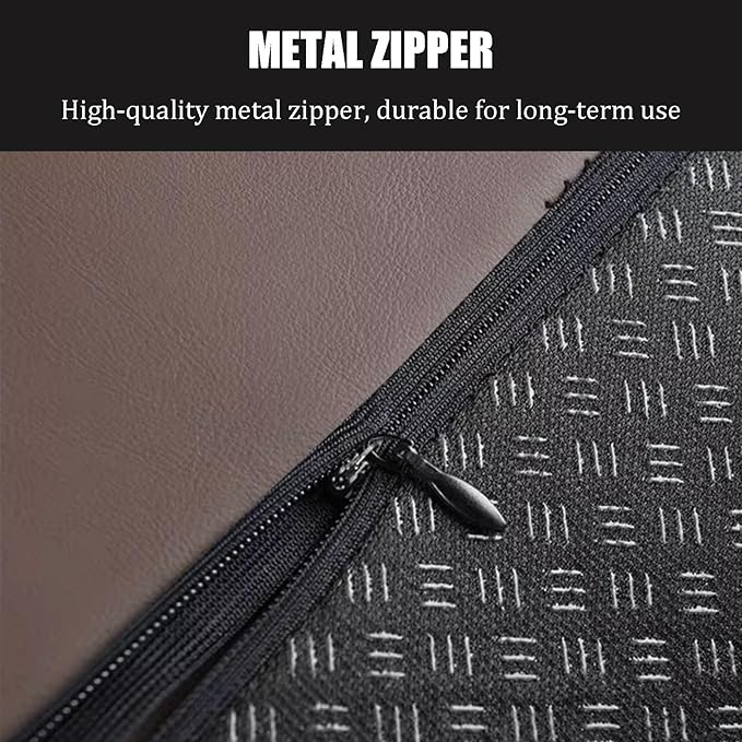 Car Armrest Cover Pad for BMW X3 E83 2004 2005 2006 2007 2008 2009 2010 Premium Leather Center Console Armrest Cushion Pad Anti-Scratch Waterproof Auto Interior Accessories Wine Red