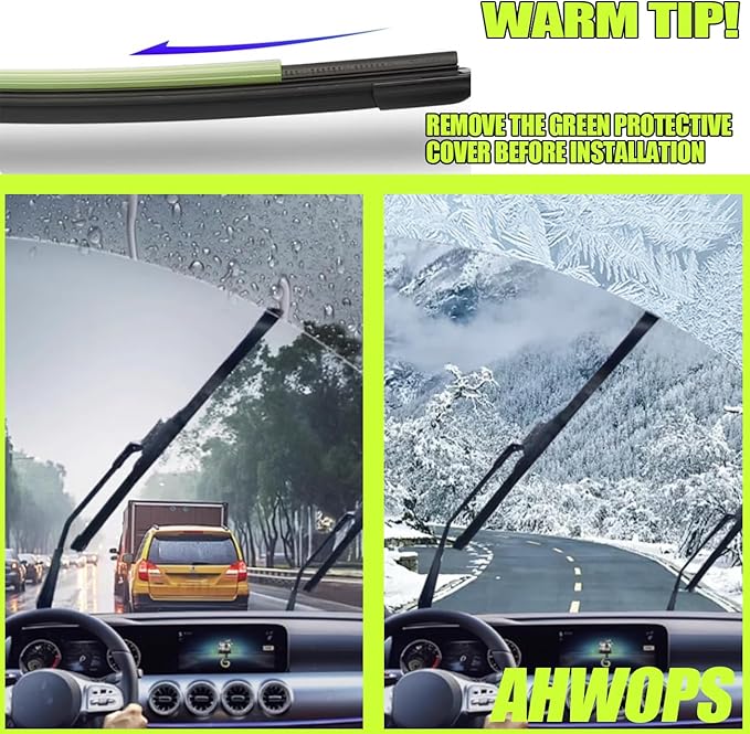 3 Wiper Front and Rear Wiper Blades for Toyota 4Runner 2003-2009, OE Original Style (22″/20″ Front/12″ Rear) For My Car