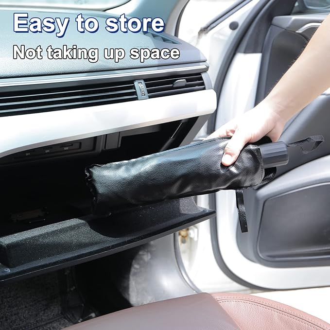 Foldable Car Windshield Umbrellas, Sun Shade Umbrella for Front Windows, Suitable for Windshields of Various Car Models (Large)