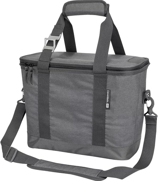 CleverMade Collapsible Insulated Cooler Bag – Leakproof Soft Cooler for Beach, Travel, Car – Bottle Opener