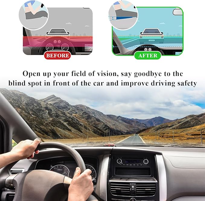 Car Seat Cushion, Comfort Memory Foam Car Cushion, Non-Slip Auto Booster Seat Cushion for Improve Driving Vision, Suitable for Vehicles Trucks SUVs Car Accessories (Gray)