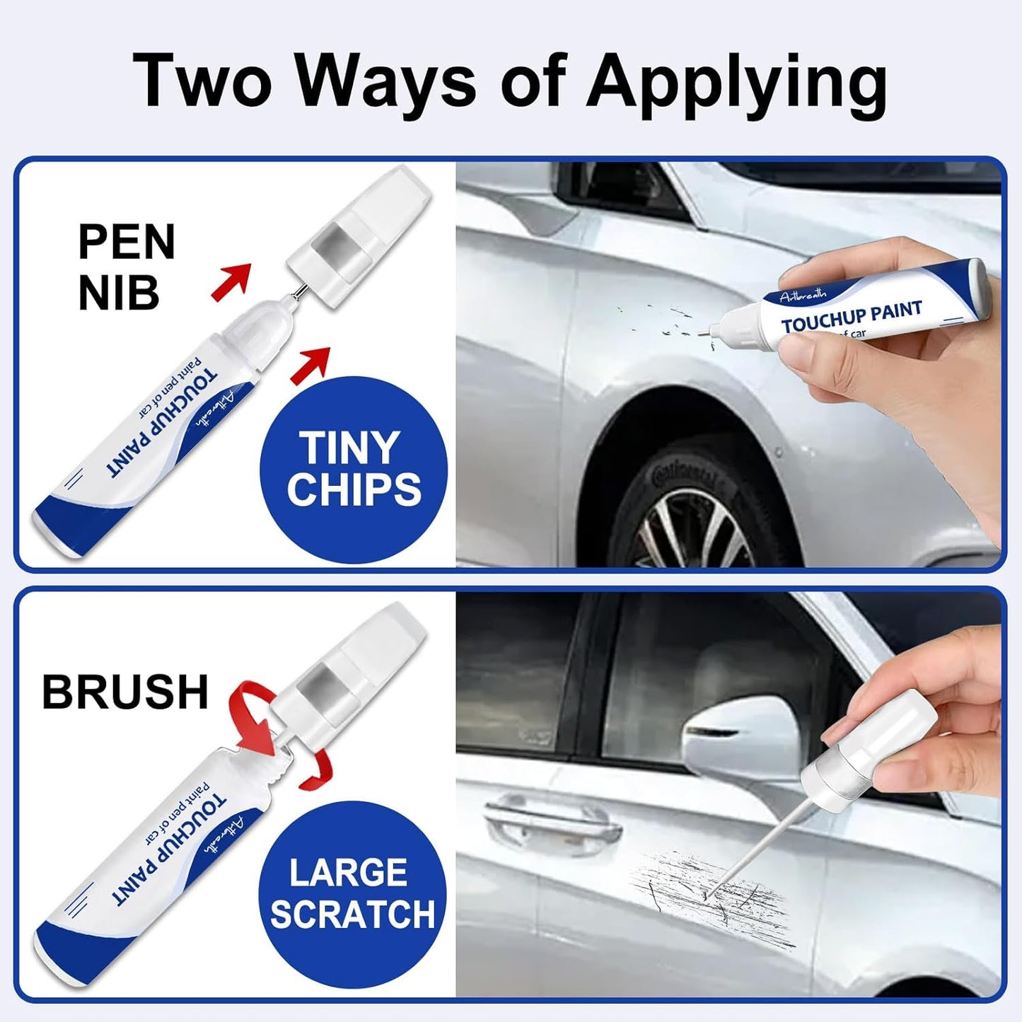 Hydro Blue(PBJ) Touch Up Paint for Dodge-Exact Match–Chips and Nicks Car Paint Scratch Repair Kit Automotive Paint Pen for Challenger/Durango/Grand Caravan/Charger/RAM