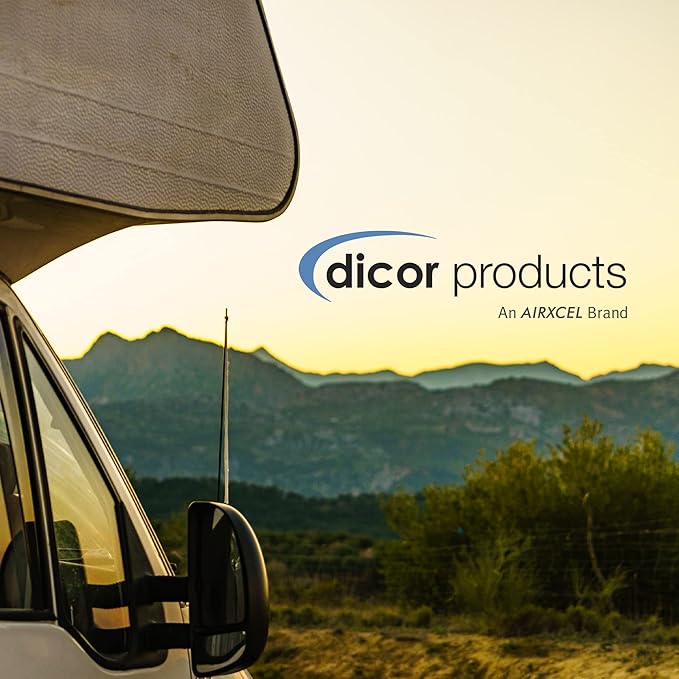 Dicor RP-CRCT-1 EPDM Roof Acrylic Coating - 1 Gallon - Tan - Long-Lasting and Durable