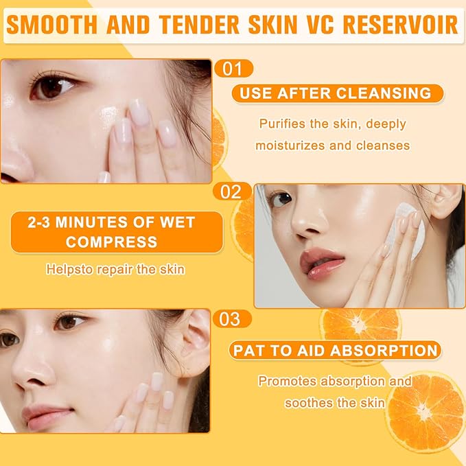VC Toner, VC Toner Refreshing Hydrating Rejuvenating, Hydrating Facial VCToner,Deep Moisturing, Refreshing Water Lotion for All Skin Types, 300ml