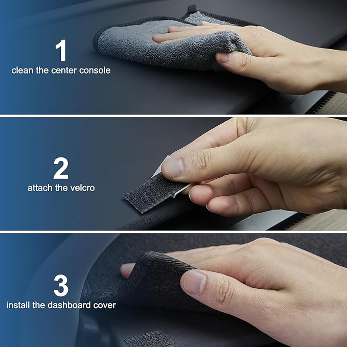 Dashboard Dash Cover Mat Carpet Compatible with 2016 2017 2018 2019 2020 Kia Optima