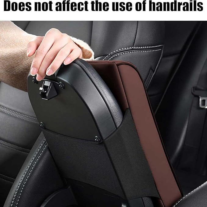 Car Armrest Cushion for Lincoln Nautilus 2018 2019 2020 2021 2022 2023 2024 2025, Car Center Console Cover Armrest Pad Soft Leather Car Interior Accessories,Black