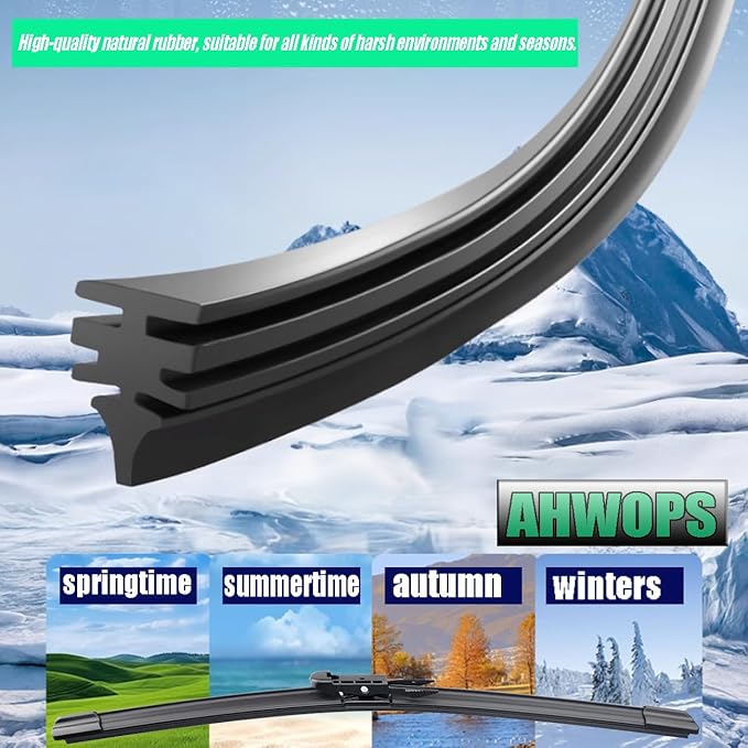 3 Wiper Front and Rear Wiper Blades for Ford Edge MK2 2015-2023, Ford Endura 2015-2019, OE Original Style (28″/28″ Front/15″ Rear) For My Car