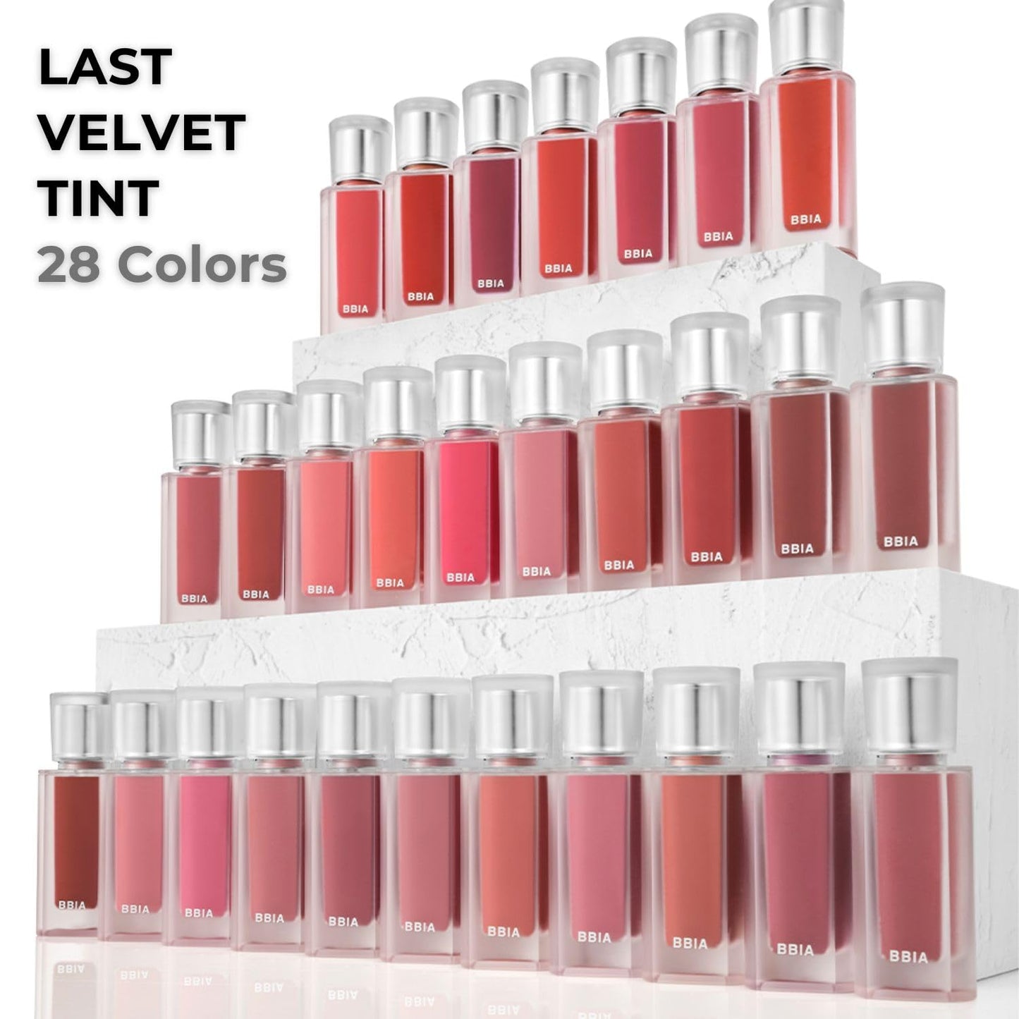 BBIA Last Velvet Tint NEW - Soft Creamy Matte Finish Lip Stain, Blur Effect & Velvety Texture, Long-Lasting, High Pigment, Non-Drying, Vegan, Korean Lip Makeup (V04 EXTRA MOOD, Pack of 1)
