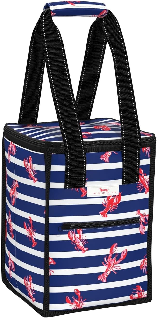SCOUT Pleasure Chest - Soft, Lightweight, Insulated Cooler, Fits 5 Wine Bottles, Cooler for Beach, Pool, Boat, and Picnics