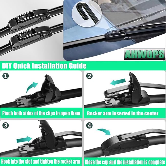 3 Wiper Front and Rear Wiper Blades for 2023-2024 Kia Sportage OE Original Style (26″/16″ Front/12″ Rear) For My Car
