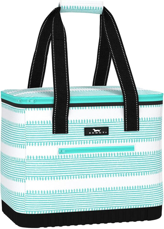 SCOUT The Stiff One - Large, Soft, Lightweight, Insulated Cooler with Hard Bottom, Beach, Family, Travel, Picnic Cooler