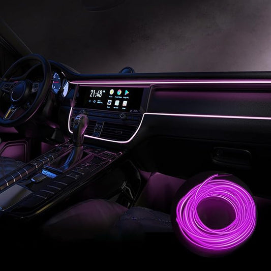Car Interior Lights for Mercedes-Benz EQT EQV E420 V447 LED Car Interior Atmosphere Lamp Car Ambient Lighting Kits,Purple