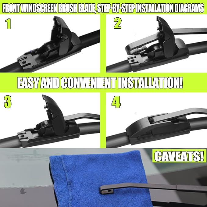 3 Wiper Front and Rear Wiper Blades for Lexus GX470 2003-2009, OE Original Style (22″/21″ Front/14″ Rear) For My Car