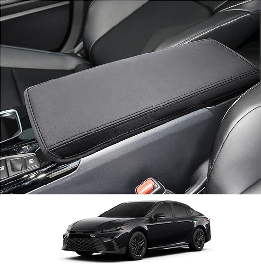 CDEFG for 2025 2026 Toyota Camry Accessories Armrest Cover for 2025 2026 Toyota Camry(XSE/XLE/SE/LE) Center Console Cover Middle Console Pad Arm Rest Central Consola Cushion Seat Box Cover