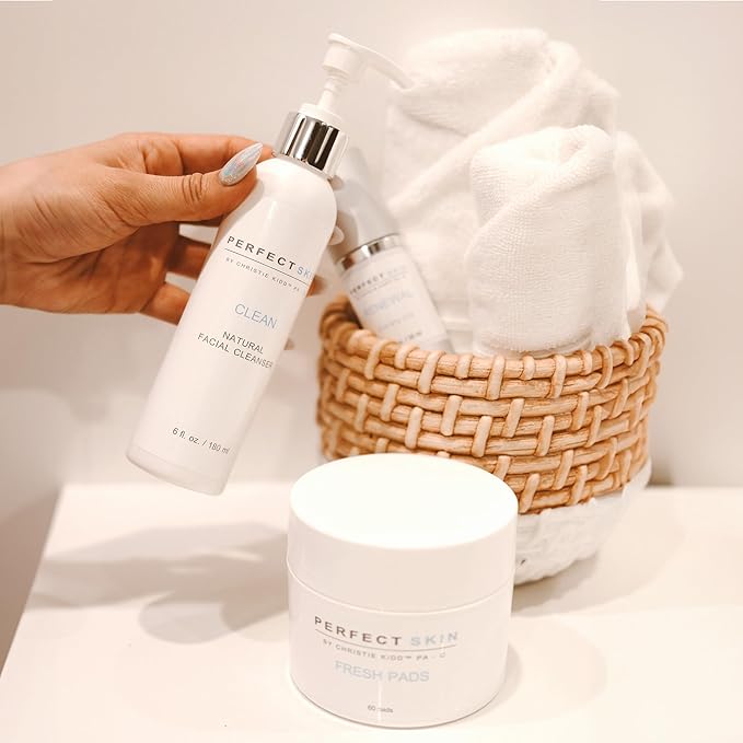 Trio Skincare Bundle Perfect Skin by Christie Kidd, PA-C | Cleanse, Refresh & Renew Your Skin | Daily Essentials for Smooth, Bright, and Hydrated Skin