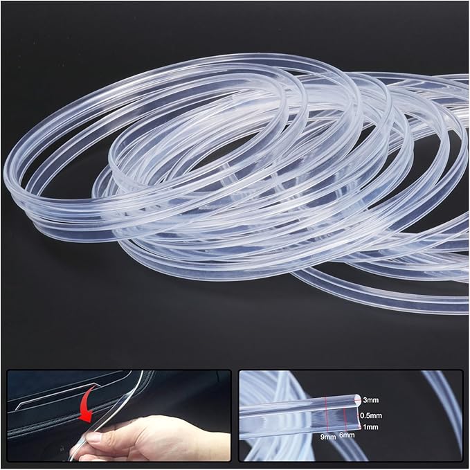 Optic Fiber Waterproof Car Side Glow LED Illumination Optic Fiber Band Car Interior Atmosphere Neon Cold Lights 1 Meter (3.28ft)