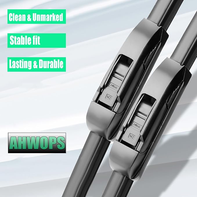 3 Wiper Front and Rear Wiper Blades for 2019-2023 Toyota Rav4, 2006-2015 Mazda 5, OE Original Style (26″/16″ Front/12″ Rear) For My Car
