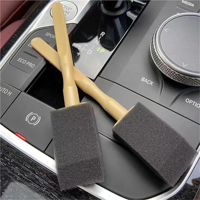 Cleaning Brush for car Interior Cleaning Car Air Conditioner Vent Cleaner Cleaning Brush Detailing Scrub Outlet Wash Duster Dust Removal Auto Interior Clean Tool(30pcs)