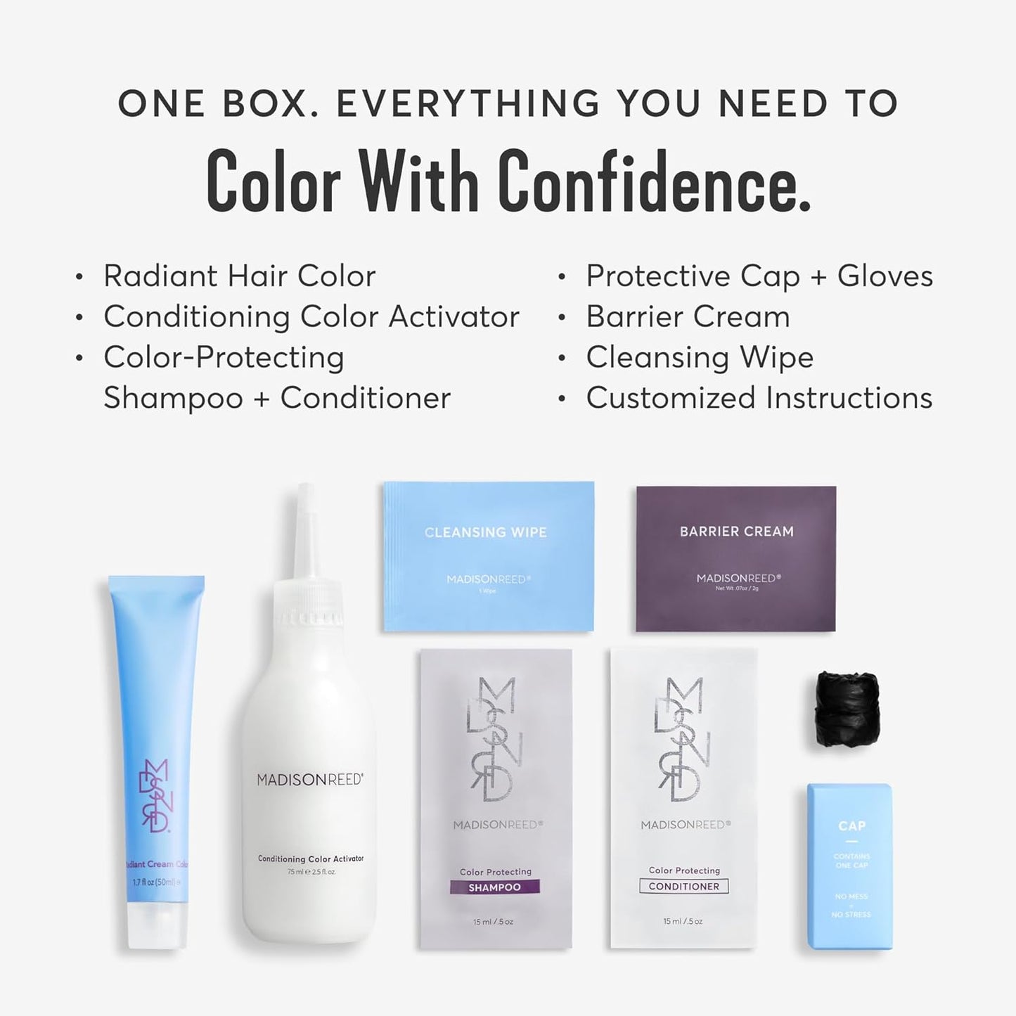 Madison Reed Radiant Hair Color Kit | 5.5NNA Dark Neutral Brown (Dosolo) 100% Maximum Gray Hair Coverage | Salon-Quality Permanent Hair Dye for Resistant Grays | PPD-Free & Ammonia-Free |2 Pack