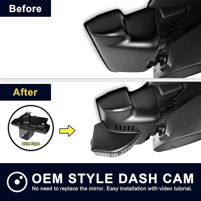 Front 4K HDR Dash Cam STARVIS 2 IMX678, Custom Fit for Subaru Crosstrek 2024 2025 2026(Model B), Base Limited Premium Sport Wilderness etc, 5GHz WiFi, GPS, 64GB Card