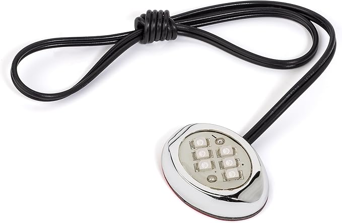 Oznium LED Modules (Round Chrome, UV LED)